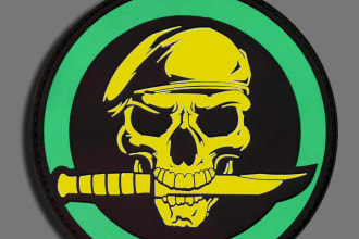 do patch design, morale patch design, round logo design, eblem design