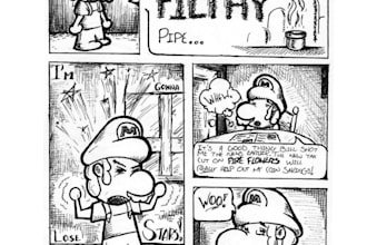 draw a custom panel of a unique comic with the subject saying your message in a bubble