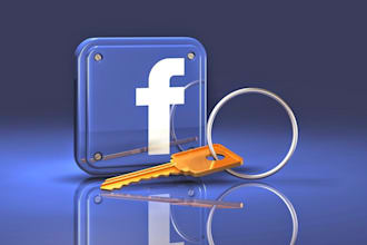 create a facebook and  page with full protection