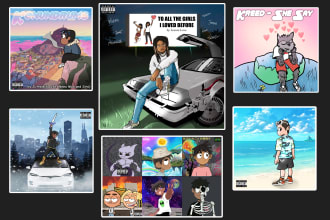 make you a custom, animated album or mixtape cover