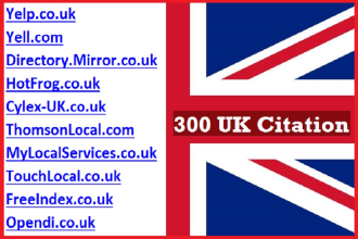 do 350 UK united kingdom local SEO citations directories