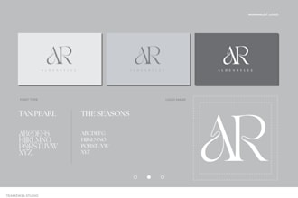 create unique logo design with full branding concept