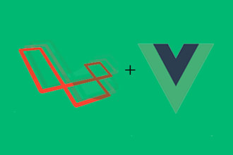 develop and fix any laravel with vuejs app