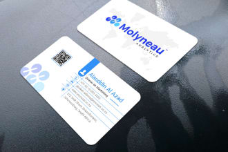 design professional and unique business card within 12 hours