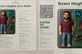 redesign your resume in action figure style