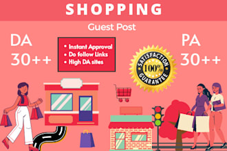 do guest post on shopping blogs