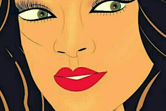 do Simple Face Illustrations