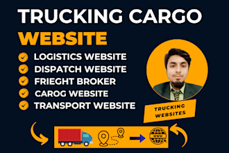 logistics, trucking, dispatch, freight broker, moving company website