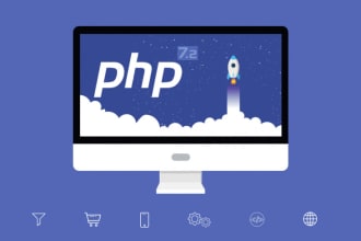 develop full PHP website