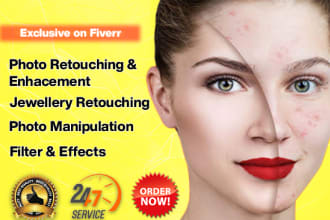 do any photoshop retouching and photo manipulation for you