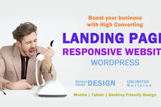 design a killer landing page for your business