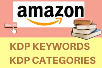 research kindle amazon keywords and categories for you