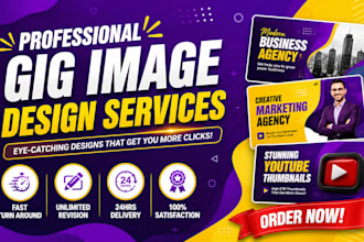 design fiverr gig image, gig picture, gig cover, gig photo