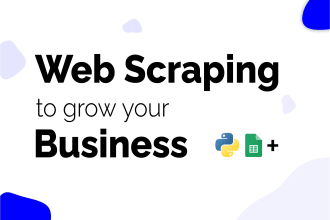 do web scraping and automation using scrapy and selenium
