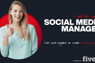 be your social media manager