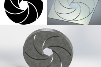 prepare dxf or vector of your drawings,  images for laser, water plasma cutting