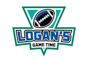 make a modern professional sports center logo design