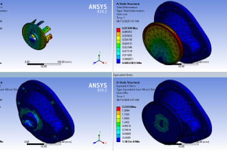 make finite element analysis fea on ansys, comsol and solidworks