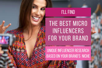 find the best micro influencers for your brand