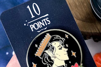 create design enamel pin stickers patch or others