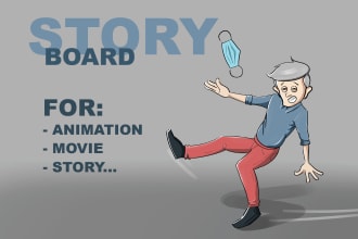 do storyboard for your story, film or project