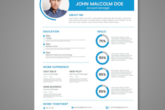 create and design your curriculum vitae, resume, etc