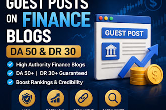do guest post on finance blogs