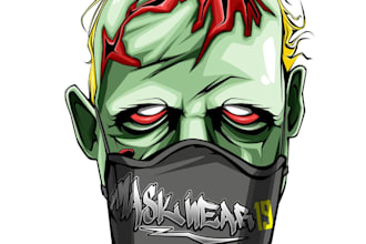 design professional cartoon vector artwork