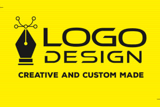 design an amazing creative logo with 5 options