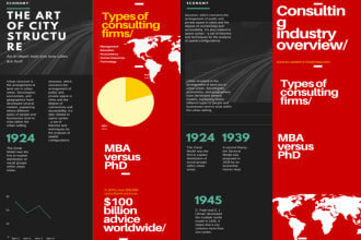 create professional design infographics