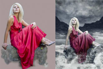 do photo manipulation work on photoshop