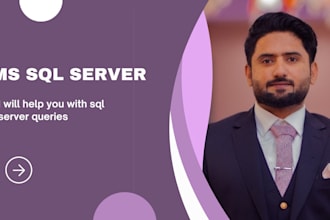 develop sql database and write complex queries for you