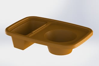 design plastic product for injection molding and 3d printing