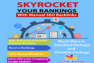 manual 50 mix backlinks on high da high PR websites