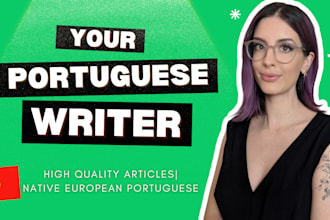 copywrite portuguese SEO content portugal native speaker