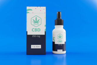 make your amazon product packaging, label design and 3d mockup