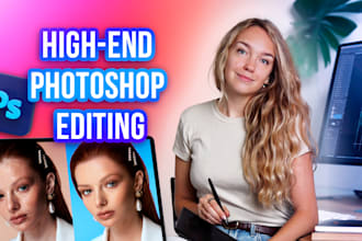 professionally retouch and edit your photo in photoshop
