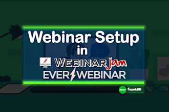 setup webinar in webinarjam, zoom, gotowebinar, easywebinar