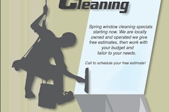 make a flyer for your business or services