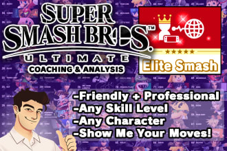 be your professional super smash bros ultimate coach