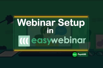 setup webinar in easywebinar with integration
