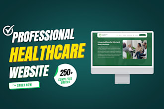 design clinic, dental, doctor, hospital, healthcare website