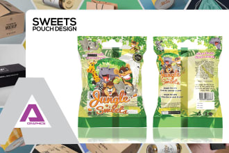 product packaging box design and 3d mock up
