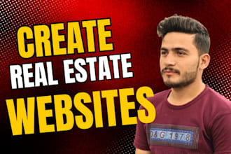 build real estate cash offer and lead generation website or landing page