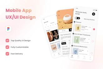 do a clean and usable mobile app design