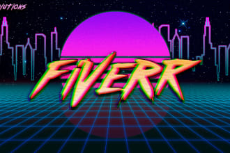 create retrowave or vaporwave edits