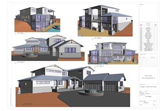 make 3d detailed revit models and blueprint