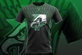design professional sublimation t shirt and sports wear