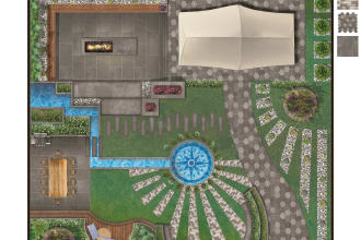 design your landscape area