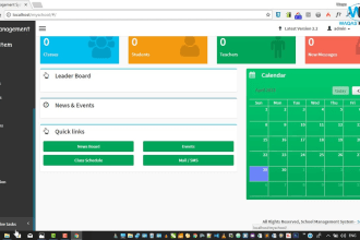 provide you my school management system